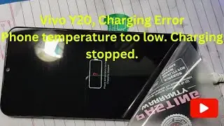 Vivo Y20 Temperature to low, Charging stop problem solution 100%