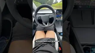 The autonomy of a TESLA on the HIGHWAY! ⚡️ (I should have bought a bike) 