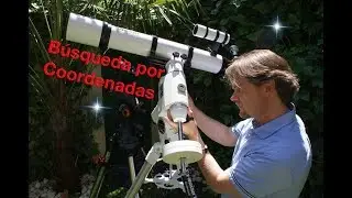 Como usar un telescopio por coordenadas. Aprende con Astrocity