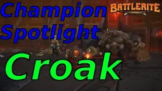 Battlerite Champion Spotlight - Croak, the Ranid Assassin (BLC Ranid)