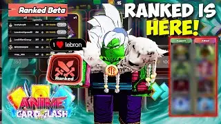 (CODES) I Built This OP Deck To Destroy NEW Ranked PvP Mode In Anime Card Clash!