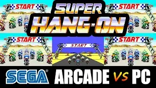 Super Hang-On - SEGA ARCADE vs PC: Arcade, DOS, Yakuza 0, 6, 7 & Lost Judgment