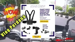 VLOG - LUAR BIASA STABIL VIDEO NYA, MENGGUNAKAN BODY STRAP HP.