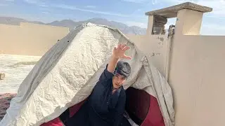 12 HOUR CHALLENGE IN OUR ROOF TOP ⌚️