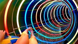 Space Boat Water Slide at Stella Palace Crete, Greece