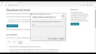Golang windows installation || go language || how to install golang