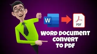 Tips Part 3 | How to convert Word Document to PDF #word #documents #convert #pdf