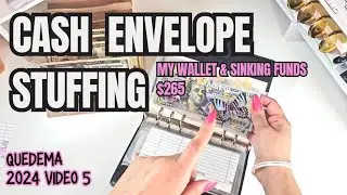 Cash Stuffing $265 | Weekly Stuffing 《Family Of 7》Cash Envelope System