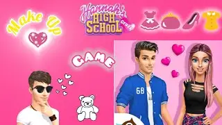 Trying new game💕| 'Hanna's highschool crush| kids games | spa games
