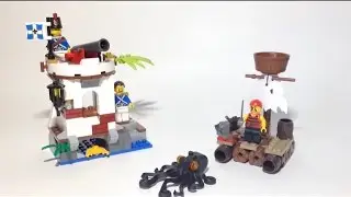 Lego 70410 "Нападение на блокпост солдат" обзор.
