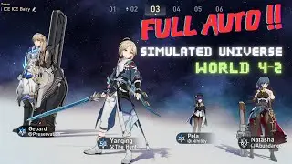 [Honkai StarRail] OP Ice Team Full Auto Simulated Universe World 4-2