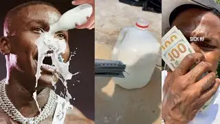 Da Baby Bets His Friend $5,000 To Drink Spoiled Milk