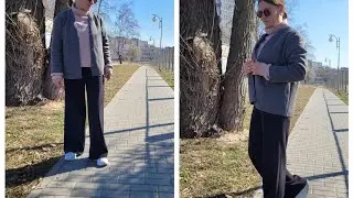 Шью по Бурде. Брюки свободного кроя.