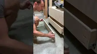 That tape will be there forever #woodworking #diy #woodworker #workshop