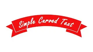 CURVE TEXT in Photoshop in under a minute Photoshop Tutorial | Curved Text | Bend Text