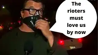 CNN loves the riots, but riot not love them back.