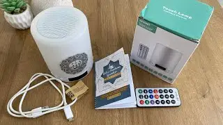 🌺Review + Cara Pakai Speaker Al-Qur’an Portable Touch Lamp ✨ Cara Pakai Remote, Set Alarm, & Lampu🥰