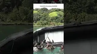 Process of "Righting" the Overturned Boat