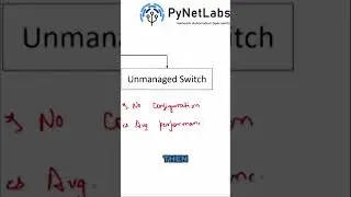 Managed vs. Unmanaged Switches: What's the Difference? #switches #pynetlabs