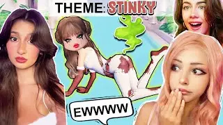 Buying INSANE Custom THEMES In Dress To Impress