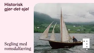 Segling med romsdalfæring : Hjelvika 1983