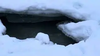 The Danger hole with lots of snow