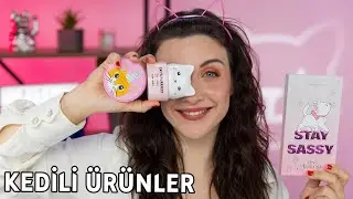TRIED CAT SHAPED MAKEUP PRODUCTS  😻💄