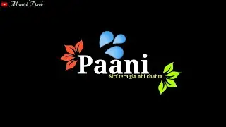 Zindagi👿Ke Har Mod Par Ahmiyat Hai 🔥|Bad_Boys_Attitude|Black Screen| Manish Dark