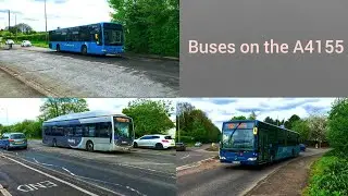 Buses on the A4155