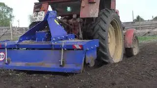 Наш новый аппарат в работе. Т25 и фреза.