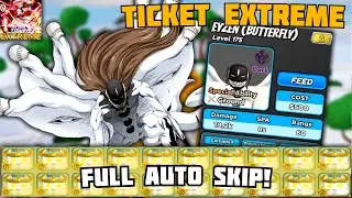 Featuring 7 Star Aizen in EXP IV TICKET EXTREME | Full Auto-Skip | All Star Tower Defense ROBLOX
