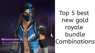 NEW GOLD ROYALE BUNDLE DRESS COMBINATION BEST DRESS COMBINATION IN FREE FIRE
