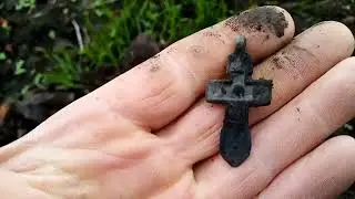 Коп на старых фундаментах. 