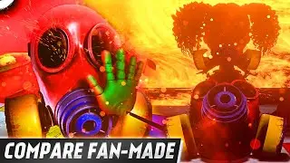 MotyaGames VS Lazzy Playtime | Comparison of Fan-Made | Poppy Playtime 3