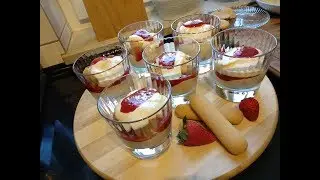 Tiramisu z truskawkami