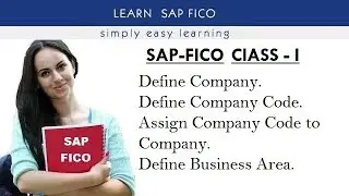 SAP FICO CLASS-1 Define Company, Company Code, Business Area. etc