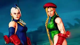 STREET FIGHTER V STORY MODE GAMEPLAY PS4 RASHID VS MARS
