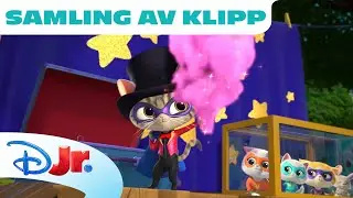 De bästa stunderna med SuperKattungar | Disney Junior Sverige