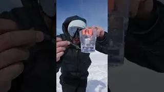 Making a song with Ice in Antarctica 🥶 #music