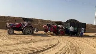 🔥👍Arjun Nova 605 By Mahindra 585 di xp plus On full Loading Trolley