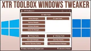 XTR Toolbox Windows Tweaker & Cleanup Tool