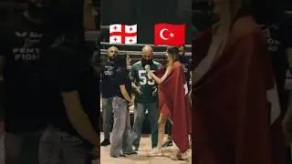 ქართველი მებრძოლი მარიამ ნანავა თურქი მეტოქის წინააღმდეგ