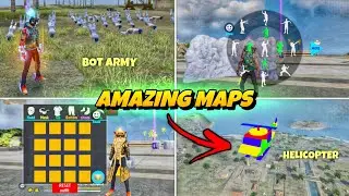 New Helicopter Map | Map Review Part 12 | Freefire Craftland