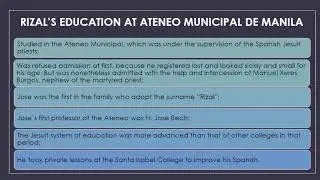 Rizal's National Consciousness (part 1) (2024)