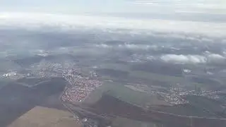 ✈ Letiště Praha ► Ostrava  - vzlet  - de Havilland Dash 8-400 (twin-turboprop)
