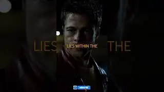 Slowly learning the fact 🔥🔥 | Tyler durden | Fight club edit | sigma | #shorts #motivation