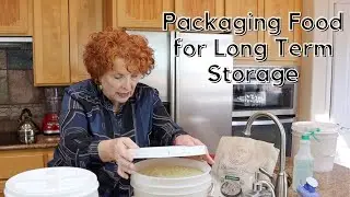 Packaging Food for Long Term Storage