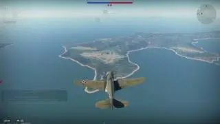 War Thunder RB Gameplay - P36 C ft Tesuga