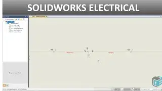 SOLIDWORKS Electrical - Adding Single Terminal Symbol and Associate Cable