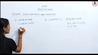 Convert Infix To Prefix Notation | Infix to Prefix using Stack |Data Structures Tutorials in Kannada